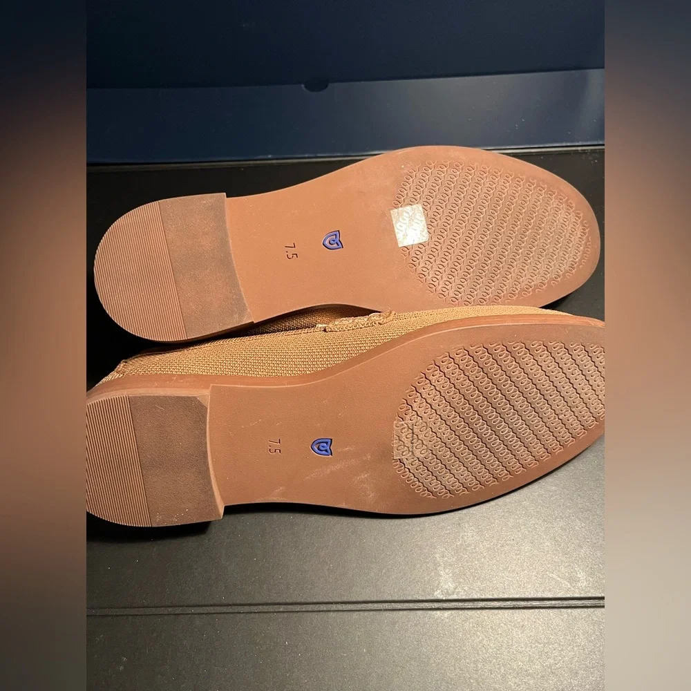 Rothy's Tan and Cream Loafers Size 7.5 - Picture 7 of 8